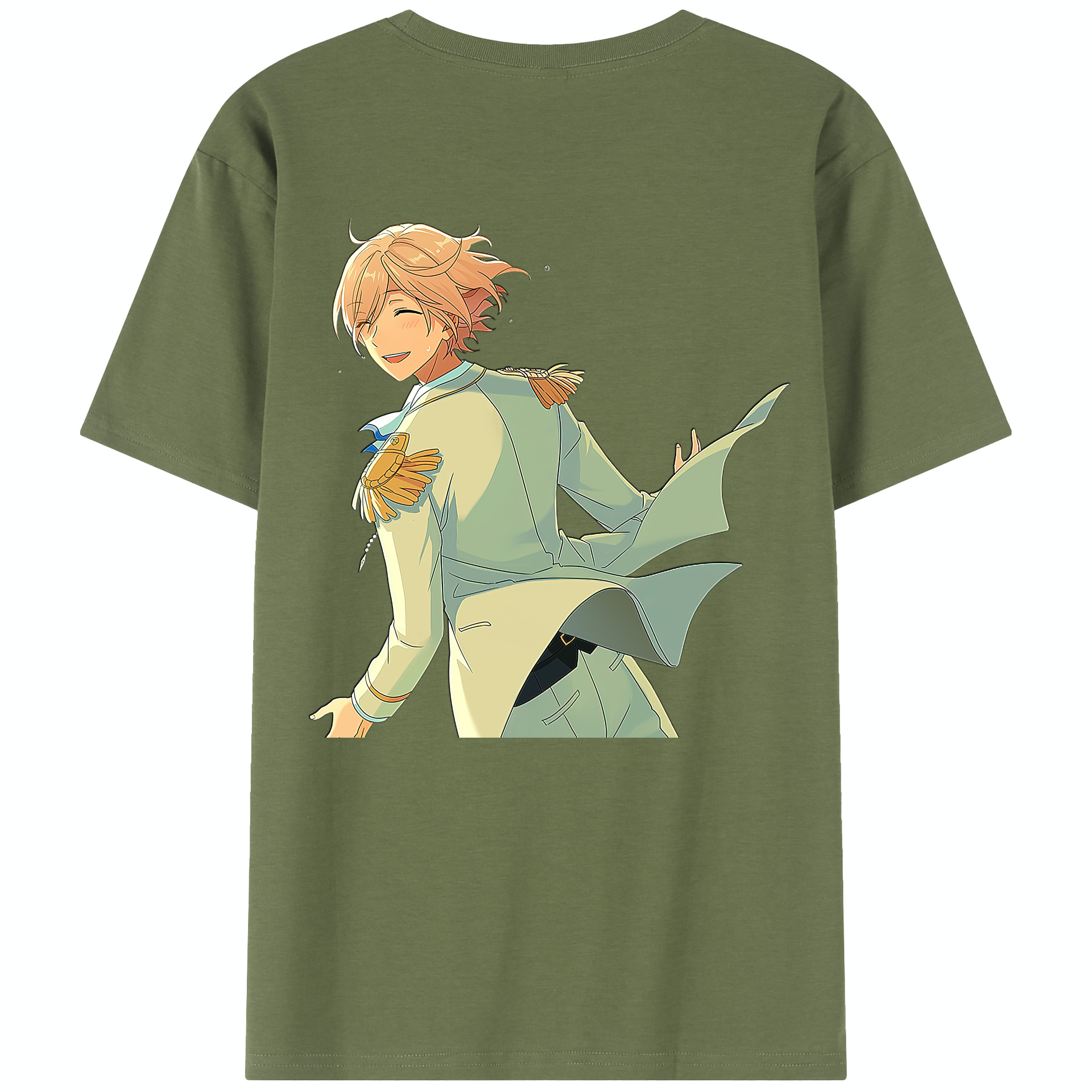 （画像用） あんさんぶるスターズ! Ensemble Stars 綿100％半袖Tシャツ（背面プリント）